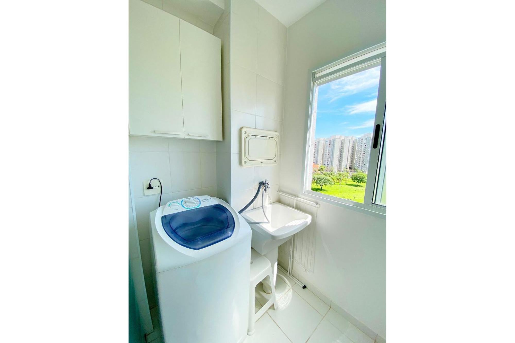 Apto novo, bem localizado e mobiliado Ribeirão Preto Exterior foto