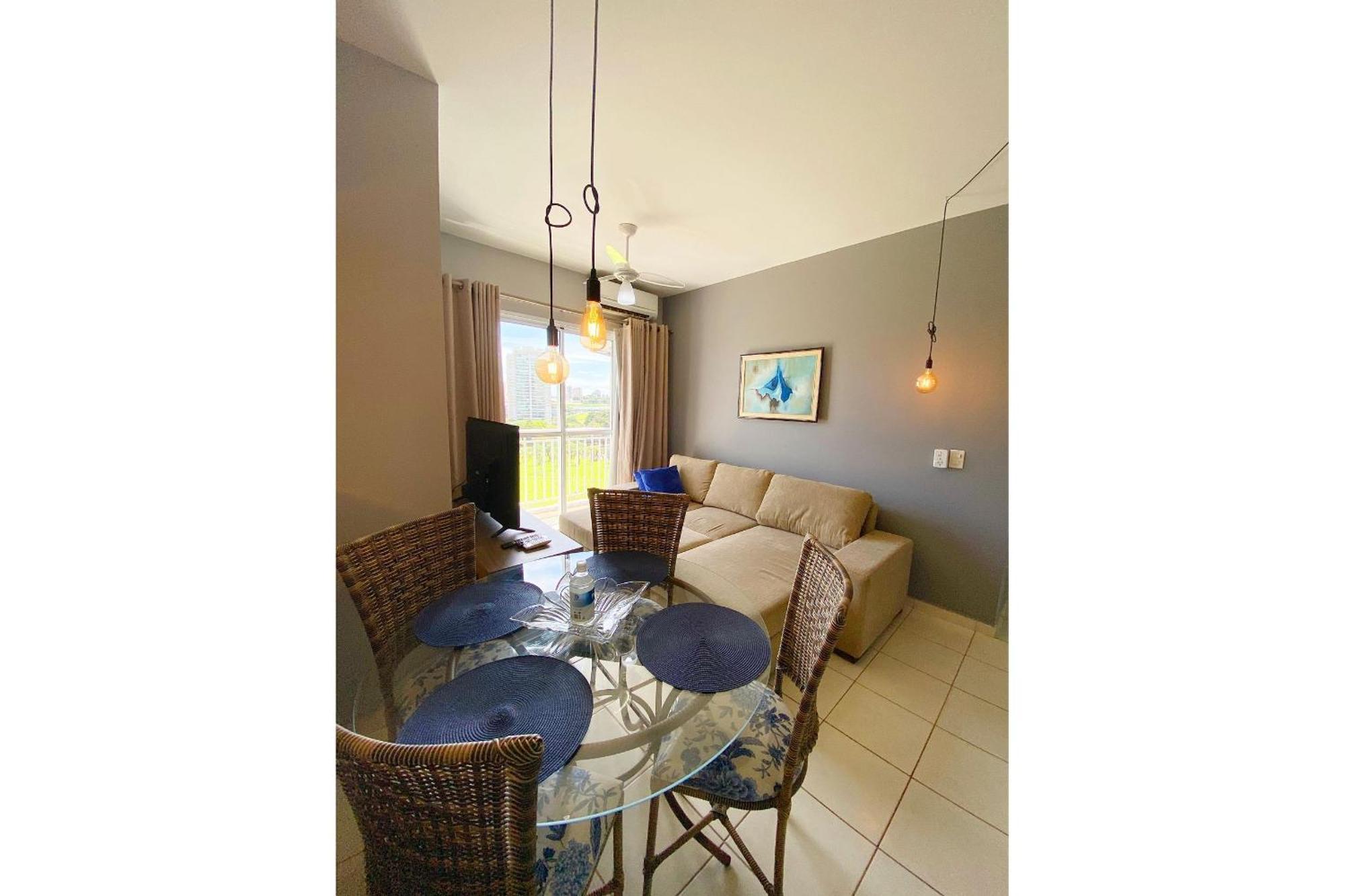 Apto novo, bem localizado e mobiliado Ribeirão Preto Exterior foto