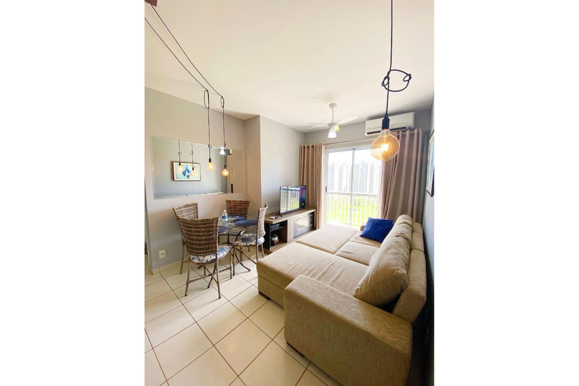 Apto novo, bem localizado e mobiliado Ribeirão Preto Exterior foto