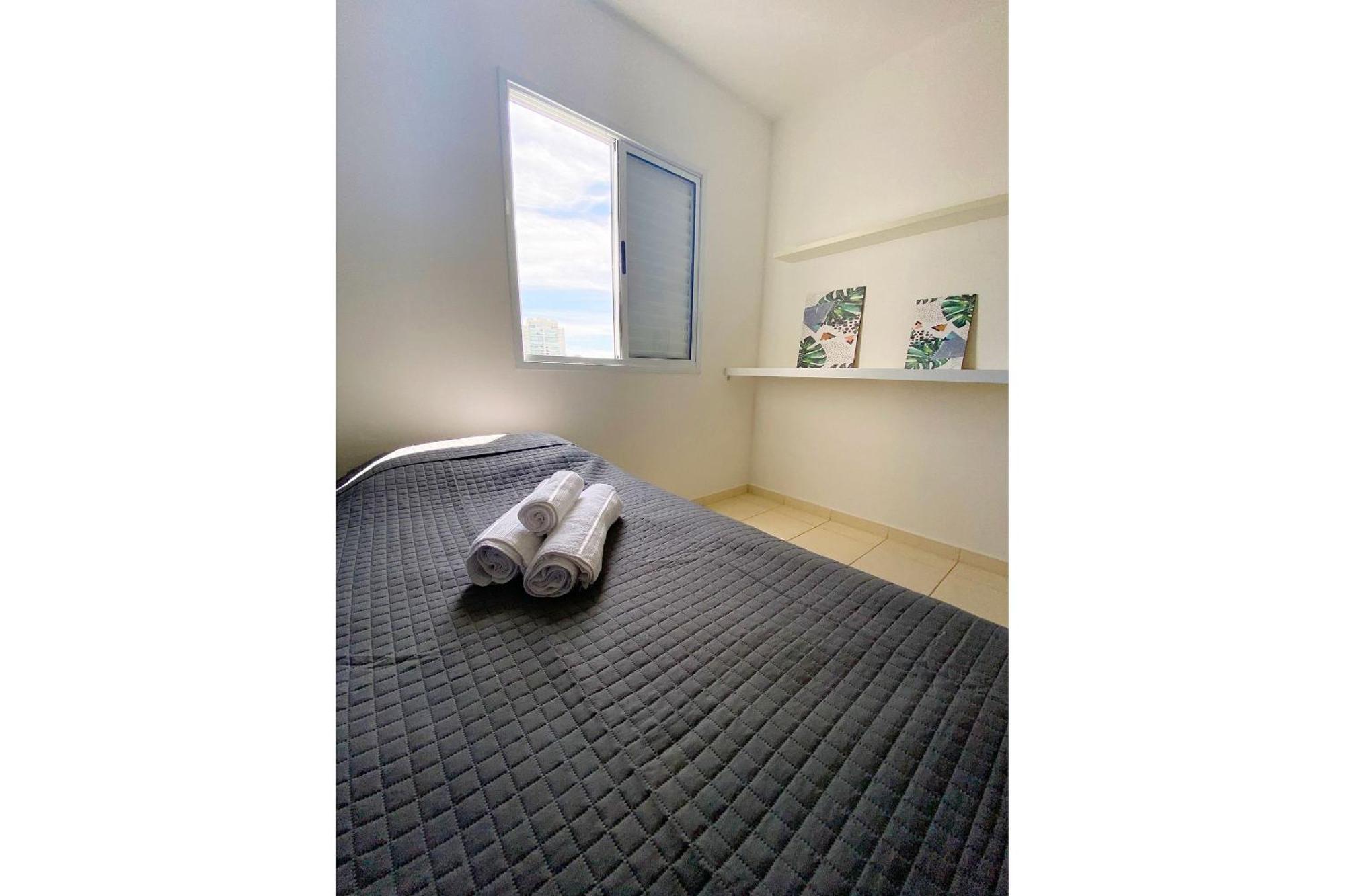 Apto novo, bem localizado e mobiliado Ribeirão Preto Exterior foto